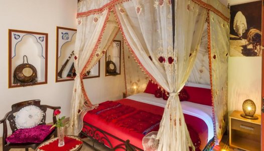 Dvoulůžkový pokoj Bab Ighli s manželskou postelí