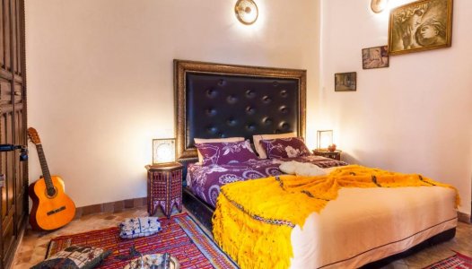 Dvoulůžkový pokoj Bab el ksibah s manželskou postelí
