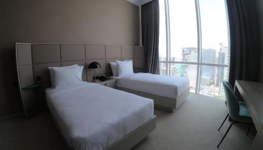 Dvoulůžkový pokoj typu Premium Deluxe s oddělenými postelemi