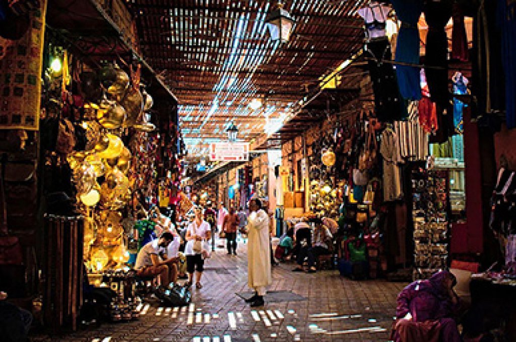 Návštěva trhů v Marrákeši a Medině